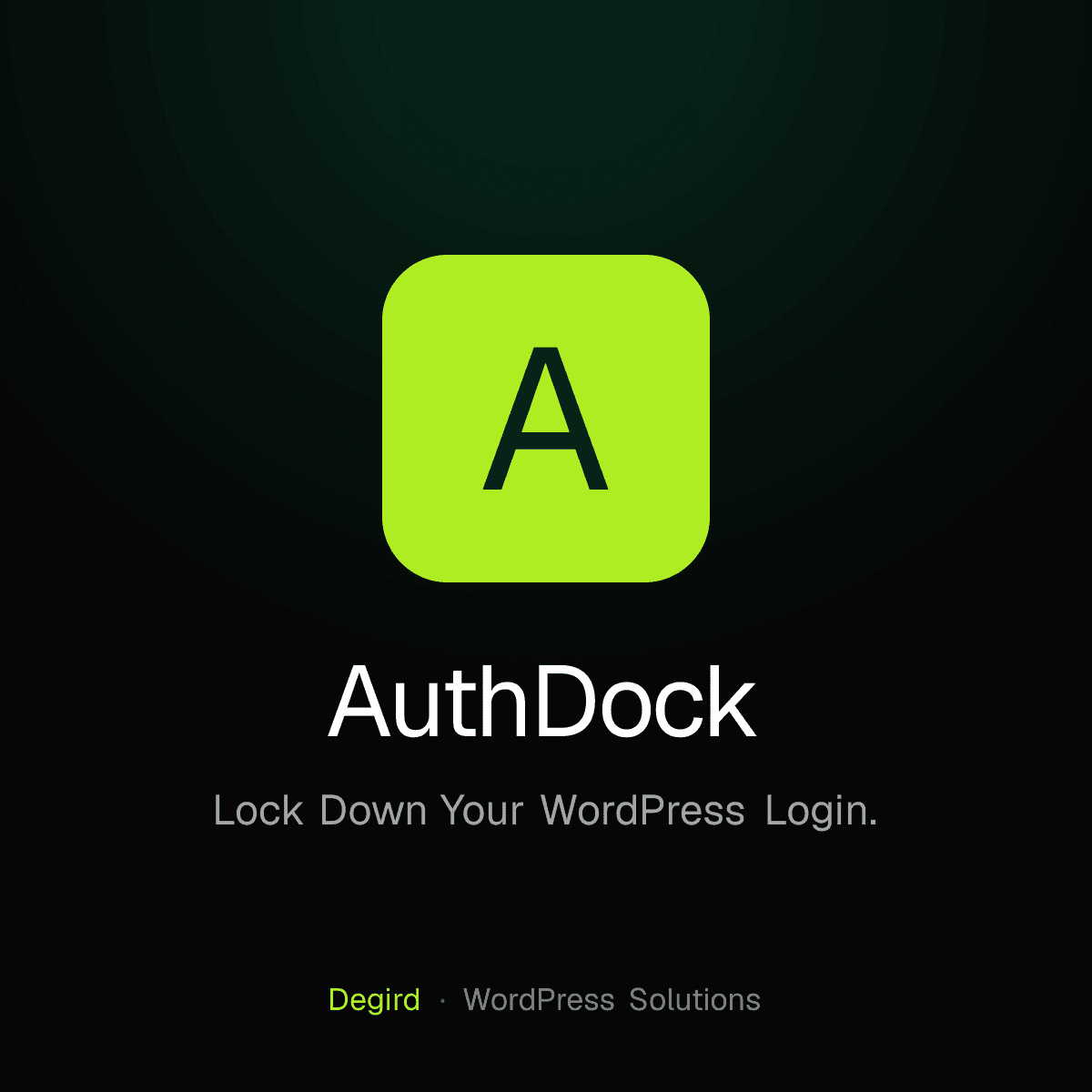 AuthDock — WordPress plugin